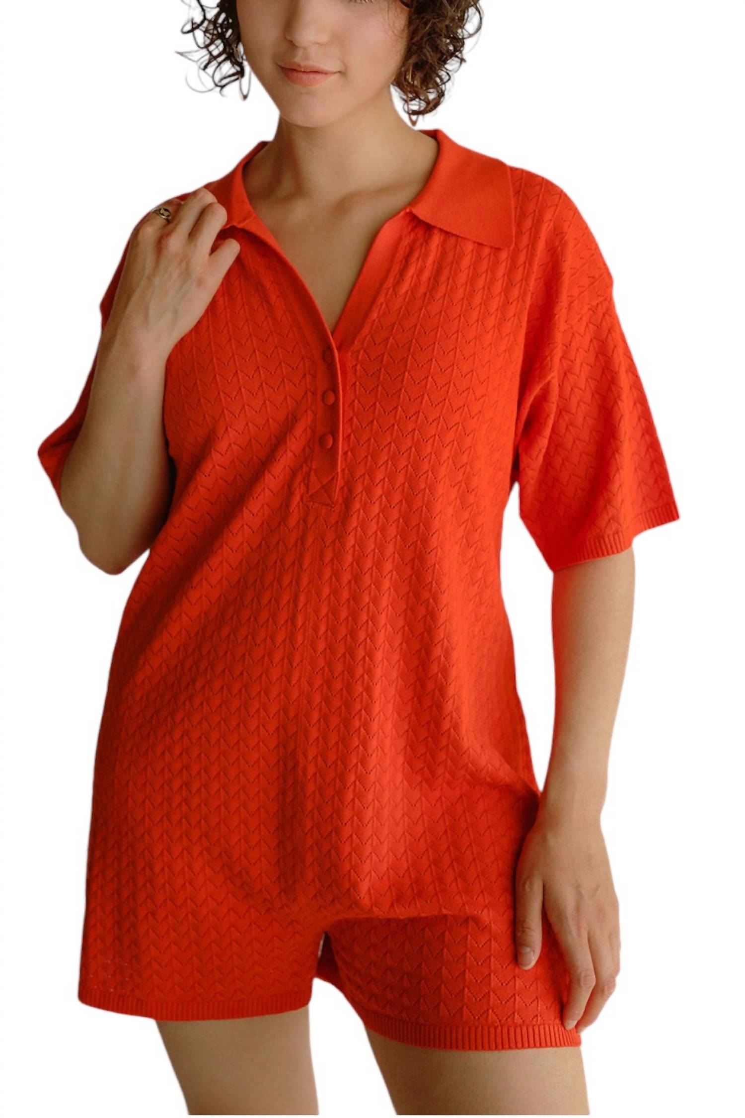 Свободный комбинезон-комбинезон красного цвета Jacquie The Label 
Свободный комбинезон-комбинезон красного цвета Jacquie The Label