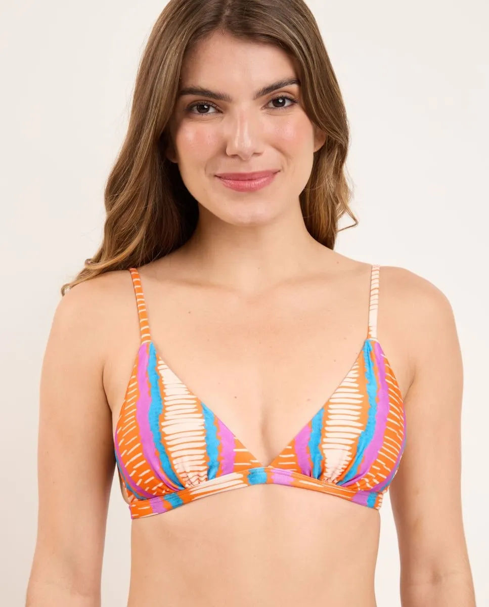Верх бикини с треугольными чашечками и принтом Río de Sol, мультиколор
Верх бикини с треугольными чашечками и принтом Río de Sol, мультиколор