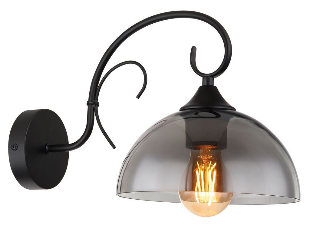 Globo Lighting настенный светильник металлический черный матовый, стекло дымчатое, направление света: вниз, ШхВ: 200x220мм, AL: 340мм, без 1x E27 40Вт 230В
Globo Lighting настенный светильник металлический черный матовый, стекло дымчатое, направление света: вниз, ШхВ: 200x220мм, AL: 340мм, без 1x E27 40Вт 230В
