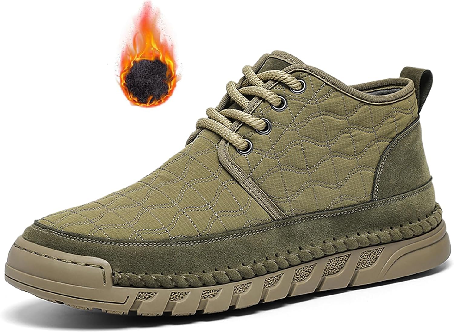 Мужские повседневные ботинки LOVEHEYNEW из холщовой ткани с шнуровкой, модные, с ручной прострочкой, просторные, удобные, с мягкой подошвой, утепленные мехом, для снега, осенне-зимние, для активного отдыха, с противоскользящей подошвой, зеленый
Мужские повседневные ботинки LOVEHEYNEW из холщовой ткани с шнуровкой, модные, с ручной прострочкой, просторные, удобные, с мягкой подошвой, утепленные мехом, для снега, осенне-зимние, для активного отдыха, с противоскользящей подошвой, зеленый