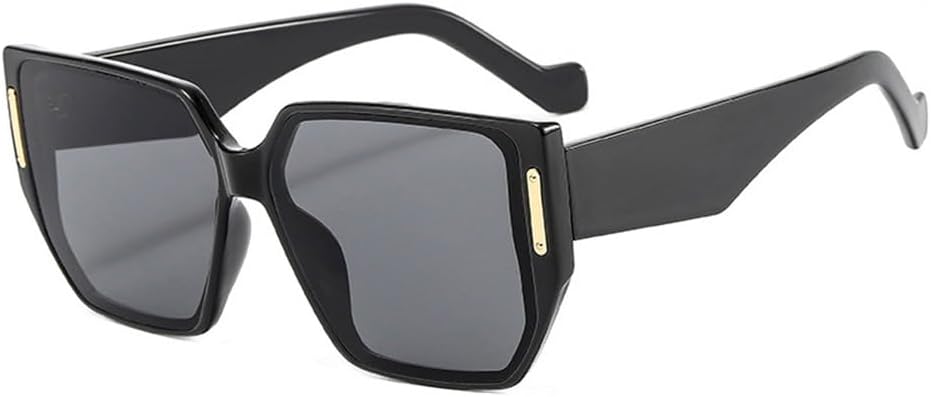 Большие солнцезащитные очки неправильной формы для женщин с градиентным переходом цвета, защита от УФ-излучения UV400, ретро-очки для мужчин в стиле панк HCPIHF, Black Gray
Большие солнцезащитные очки неправильной формы для женщин с градиентным переходом цвета, защита от УФ-излучения UV400, ретро-очки для мужчин в стиле панк HCPIHF, Black Gray