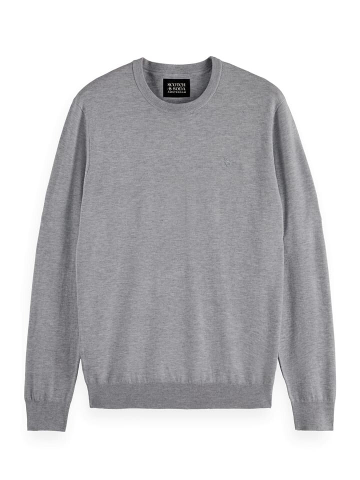 Пуловер Scotch & Soda CORE, серый 
Пуловер Scotch & Soda CORE, серый
