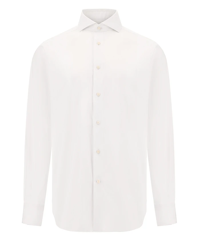 Рубашка из эластичного хлопка и нейлона, приталенный крой. Boggi Milano, белый
Рубашка из эластичного хлопка и нейлона, приталенный крой. Boggi Milano, белый
