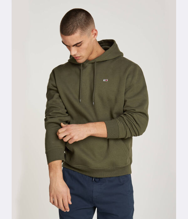 Толстовка мужская Tommy Jeans с капюшоном, зеленый 
Толстовка мужская Tommy Jeans с капюшоном, зеленый