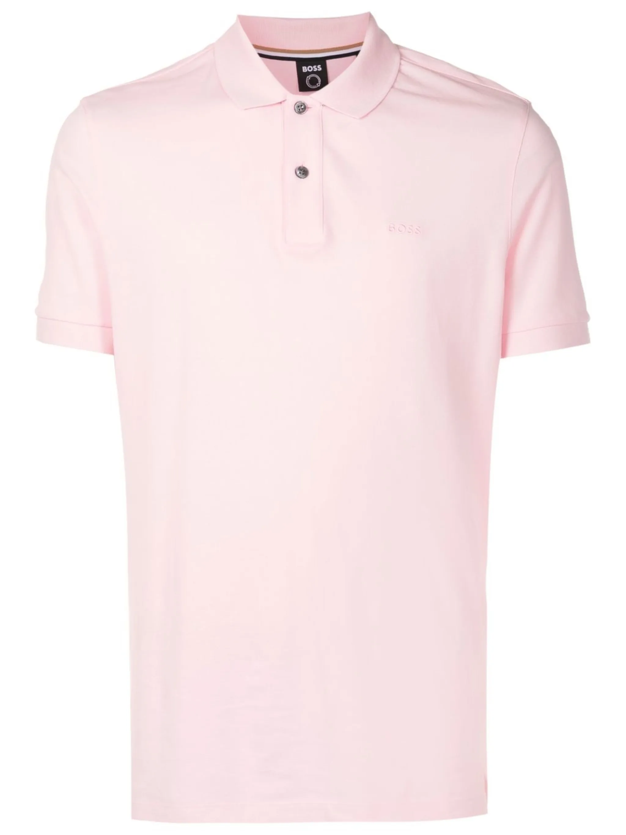Рубашка поло с вышитым логотипом Boss, розовый
Рубашка поло с вышитым логотипом Boss, розовый