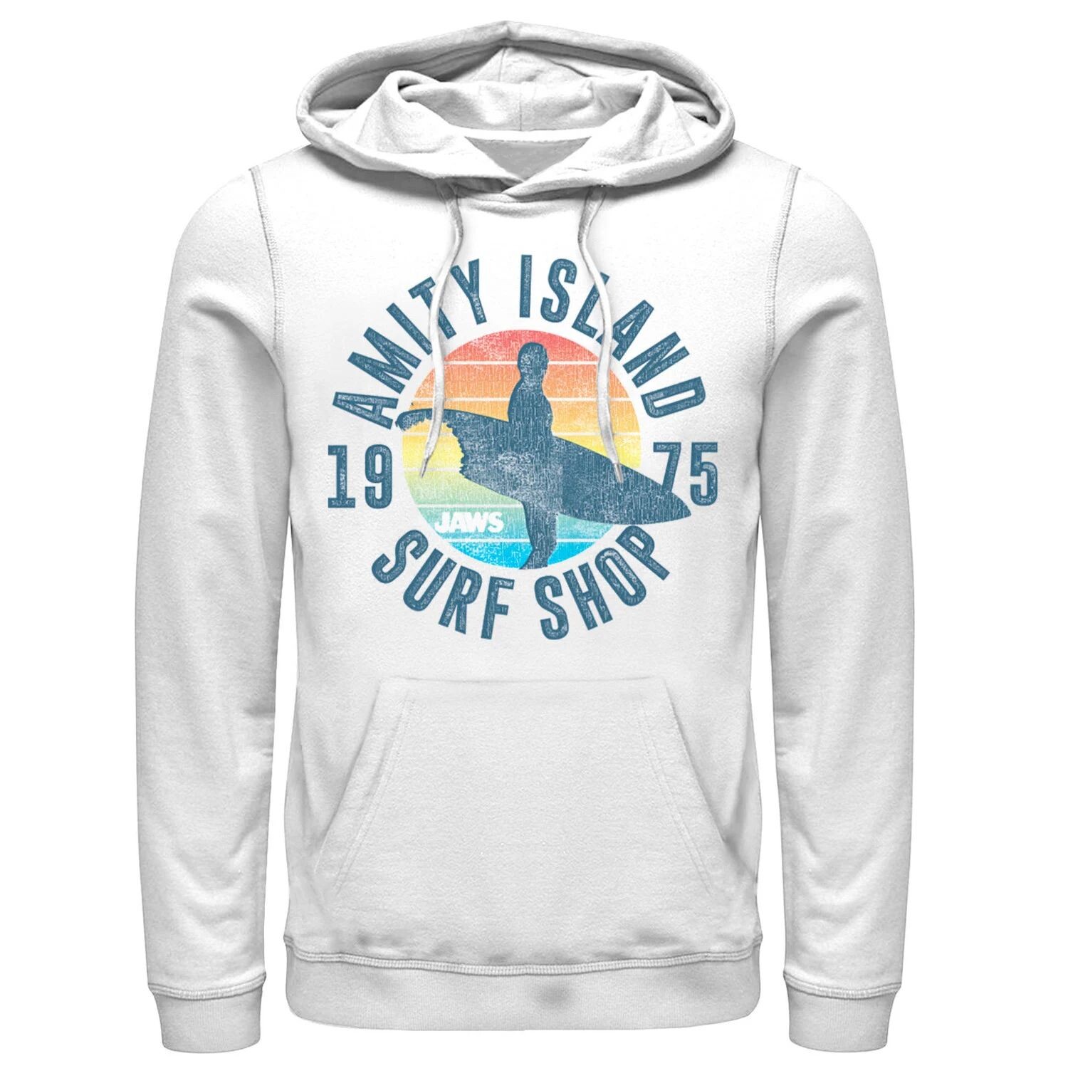 Мужская толстовка с логотипом в стиле ретро Jaws Amity Island Surf Shop 1975 Licensed Character
Мужская толстовка с логотипом в стиле ретро Jaws Amity Island Surf Shop 1975 Licensed Character