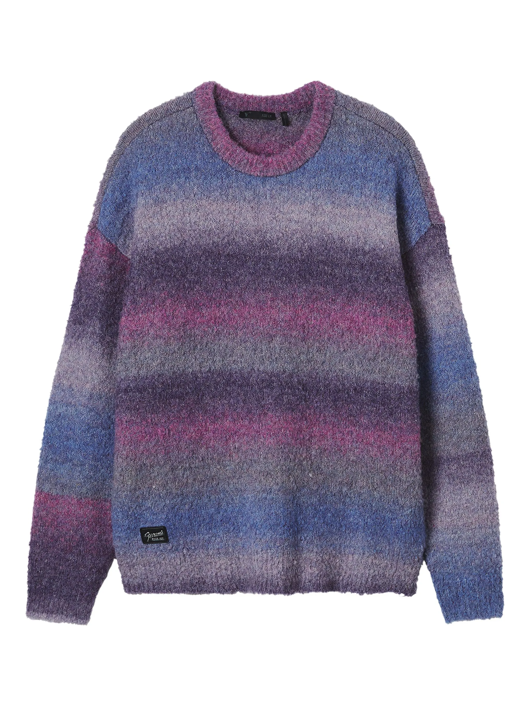 Полосатый свитер с эффектом омбре Five Cm, фиолетовый
Полосатый свитер с эффектом омбре Five Cm, фиолетовый