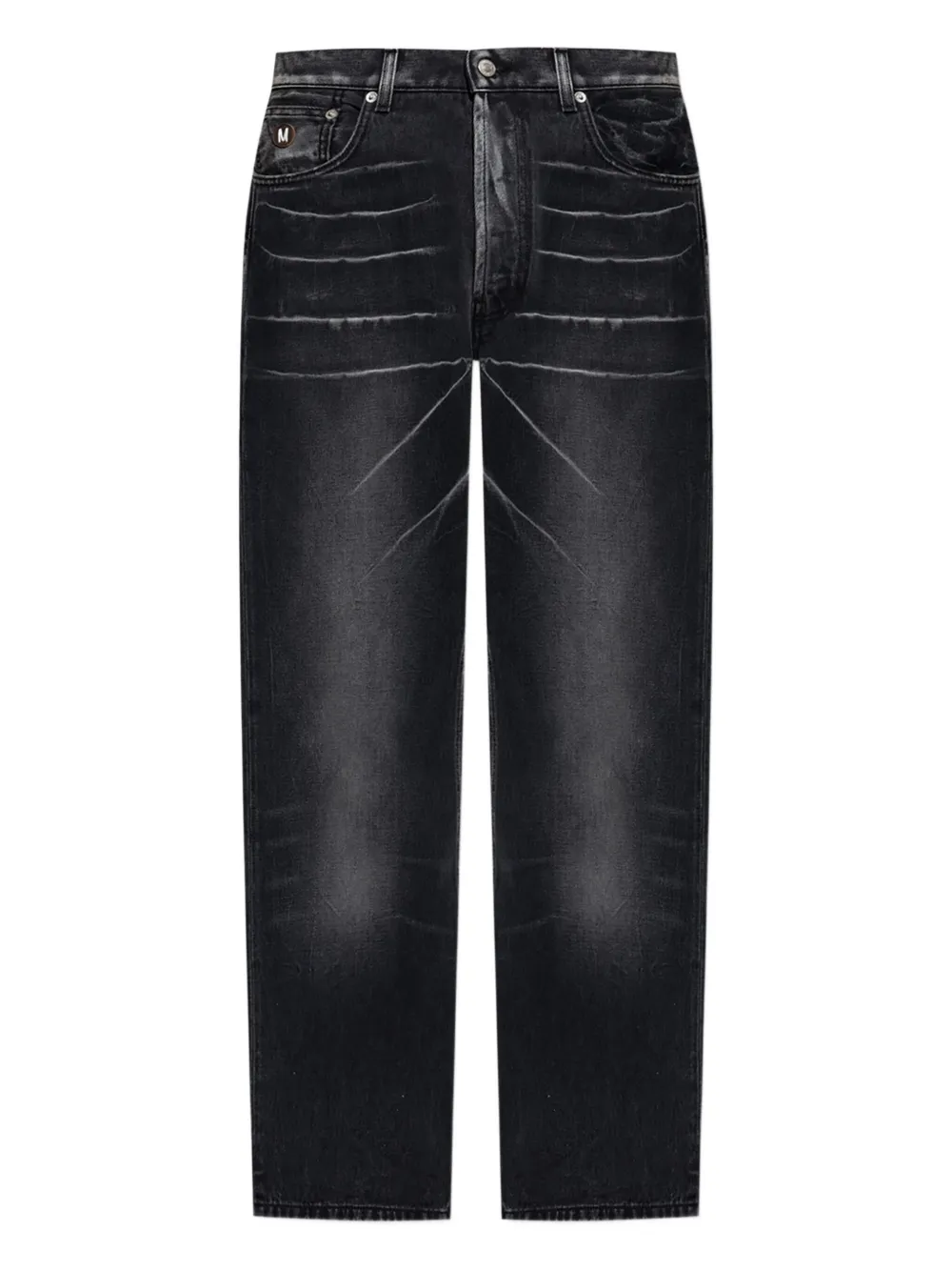 Джинсы с выцветшим логотипом Moschino, черный
Джинсы с выцветшим логотипом Moschino, черный