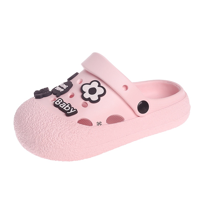 Детские сандалии с противоскользящей амортизацией YUZHAOLIN, розовый 
Детские сандалии с противоскользящей амортизацией YUZHAOLIN, розовый