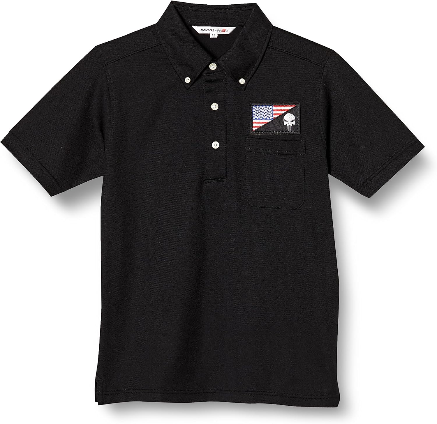 Поло-рубашка F-Style F-SD021123 с коротким рукавом, украшенная гербом армии США, впитывает пот, быстро сохнет, имеет карманы и застежку на пуговицах, черная
Поло-рубашка F-Style F-SD021123 с коротким рукавом, украшенная гербом армии США, впитывает пот, быстро сохнет, имеет карманы и застежку на пуговицах, черная