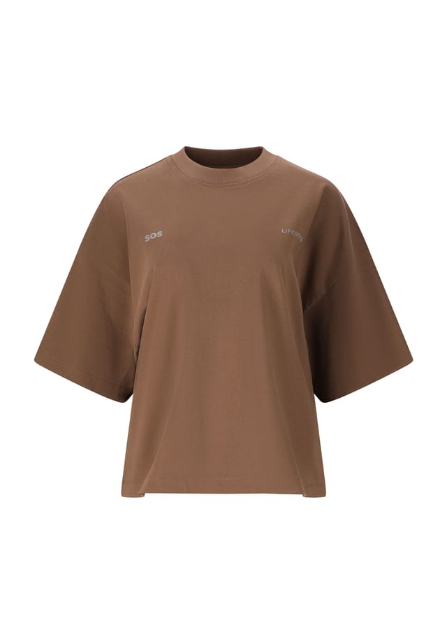 Футболка iraya в модном свободном дизайне Sos, цвет 1119 shitake
Футболка iraya в модном свободном дизайне Sos, цвет 1119 shitake