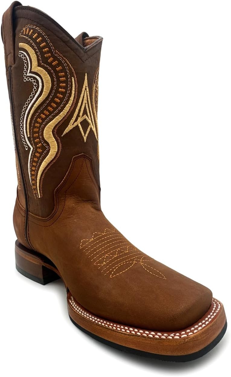 Мужские кожаные ковбойские сапоги Western с квадратным носком The Western Shops, Crazy Thang
Мужские кожаные ковбойские сапоги Western с квадратным носком The Western Shops, Crazy Thang