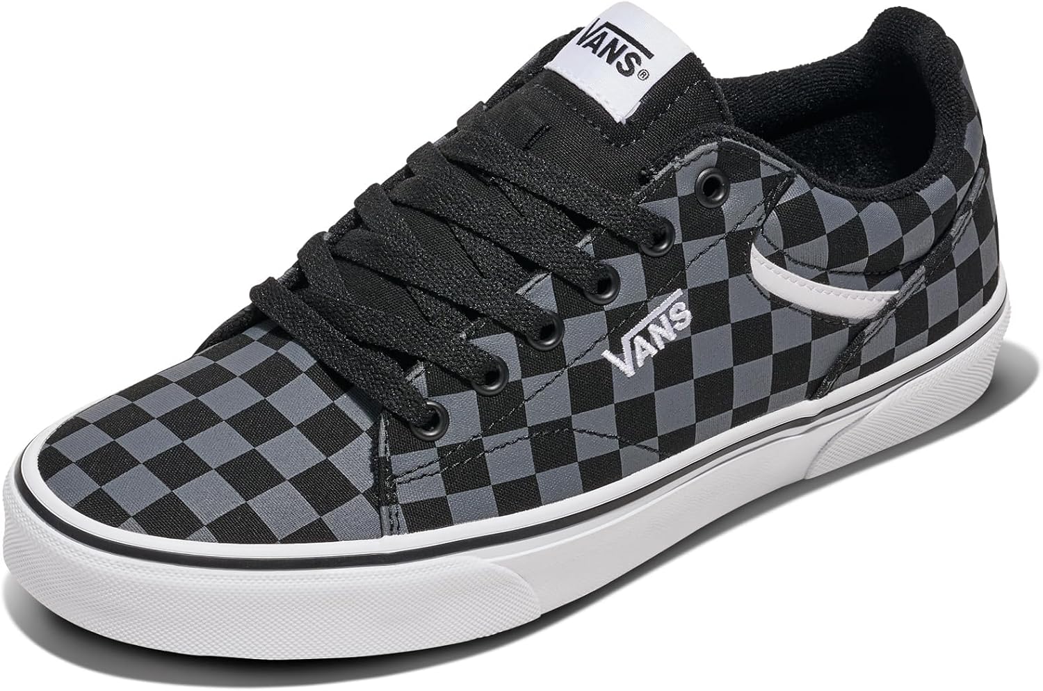 Кроссовки Vans Mens SeldanSneaker, Checkerboard Black/Pewter
Кроссовки Vans Mens SeldanSneaker, Checkerboard Black/Pewter