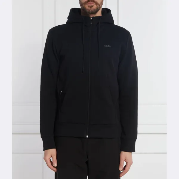 Обвисшая толстовка обычного кроя Boss, черный
Обвисшая толстовка обычного кроя Boss, черный