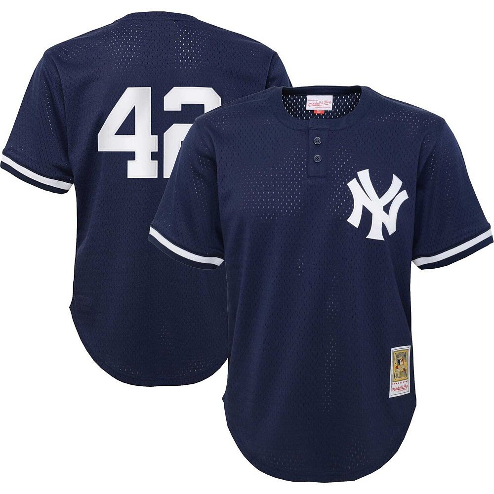 Молодежная коллекция Mitchell & Ness Mariano Rivera Navy New York Yankees Cooperstown Collection, сетчатый тренировочный трикотаж для ватина, цвет Ynk Navy
Молодежная коллекция Mitchell & Ness Mariano Rivera Navy New York Yankees Cooperstown Collection, сетчатый тренировочный трикотаж для ватина, цвет Ynk Navy