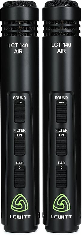 Конденсаторный микрофон Lewitt LCT 140 AIR Small Diaphragm Cardioid Condenser Microphone Stereo Pair
Конденсаторный микрофон Lewitt LCT 140 AIR Small Diaphragm Cardioid Condenser Microphone Stereo Pair