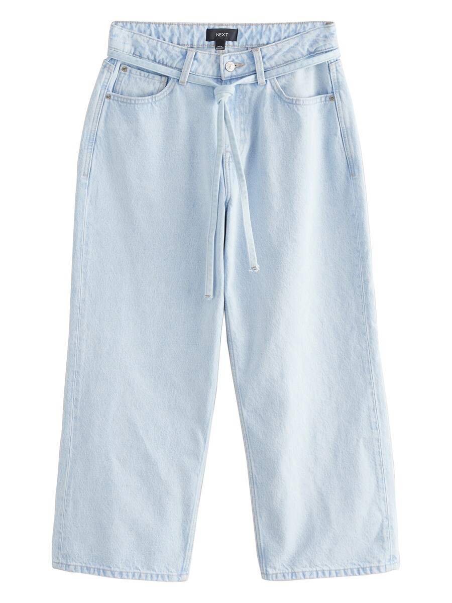 Мешковатые джинсы Next, светло-синий 
Мешковатые джинсы Next, светло-синий
