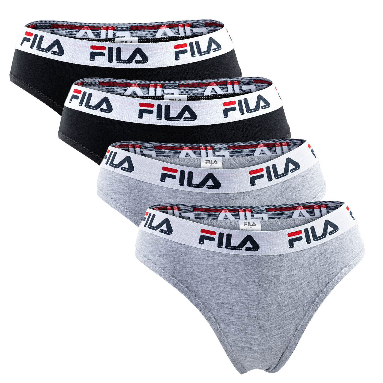 Трусы Fila 4er Pack, черный
Трусы Fila 4er Pack, черный