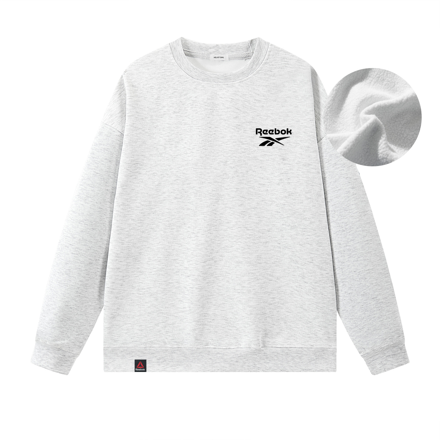Свитшоты Unisex Crew Neck Moderate Regular Reebok, белый heather серый (fleece-lined)
Свитшоты Unisex Crew Neck Moderate Regular Reebok, белый heather серый (fleece-lined)