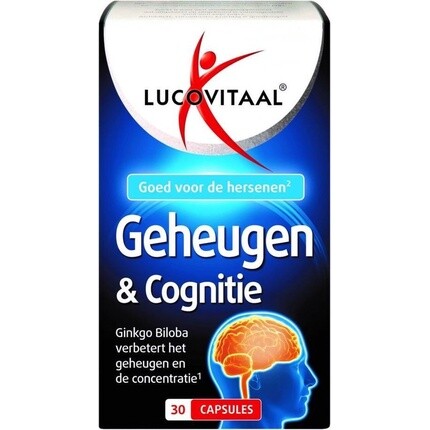 Lucovitaal Память и познание - 30 капсул в упаковке
Lucovitaal Память и познание - 30 капсул в упаковке