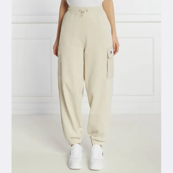 Спортивные брюки стандартного кроя Tommy Hilfiger, бежевый
Спортивные брюки стандартного кроя Tommy Hilfiger, бежевый