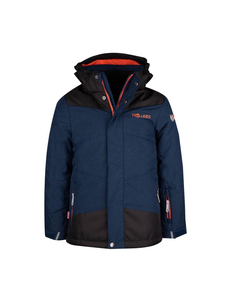 Куртка для лыж и сноуборда Trollkids Winterjacke Norefjell, цвет mystic blue 
Куртка для лыж и сноуборда Trollkids Winterjacke Norefjell, цвет mystic blue