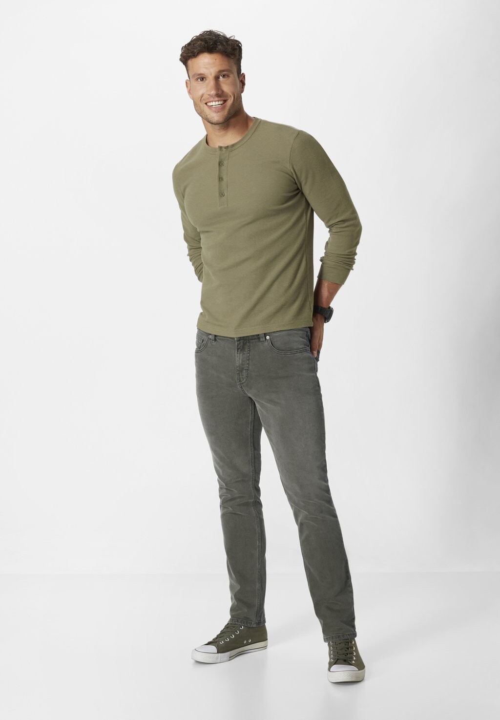 Джинсы облегающего кроя PIPE MIT STRETCH Paddock's, серый деним
Джинсы облегающего кроя PIPE MIT STRETCH Paddock's, серый деним