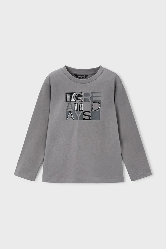 Детская хлопковая кофта с длинным рукавом Mayoral, серый
Детская хлопковая кофта с длинным рукавом Mayoral, серый