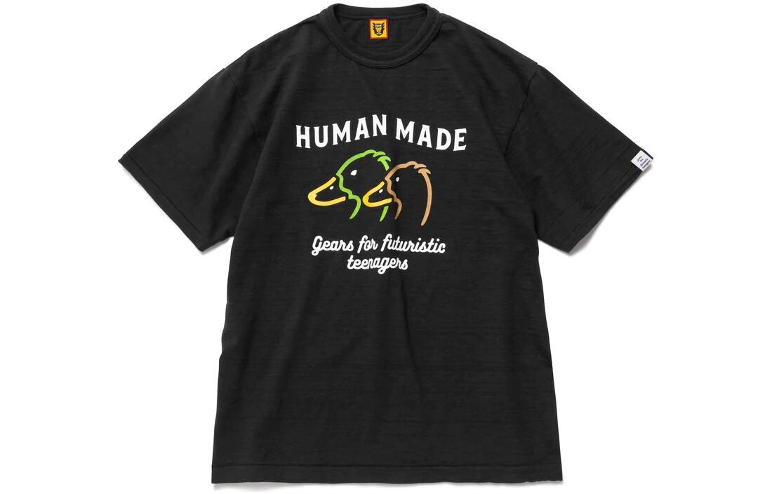 HUMAN MADE ЧЕЛОВЕЧЕСКАЯ Мужская футболка, Черный
HUMAN MADE ЧЕЛОВЕЧЕСКАЯ Мужская футболка, Черный