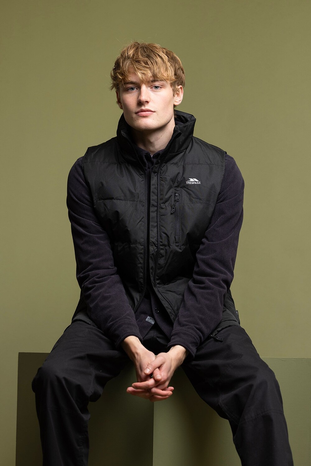 Утепленный жилет с застежкой Trespass, черный
Утепленный жилет с застежкой Trespass, черный