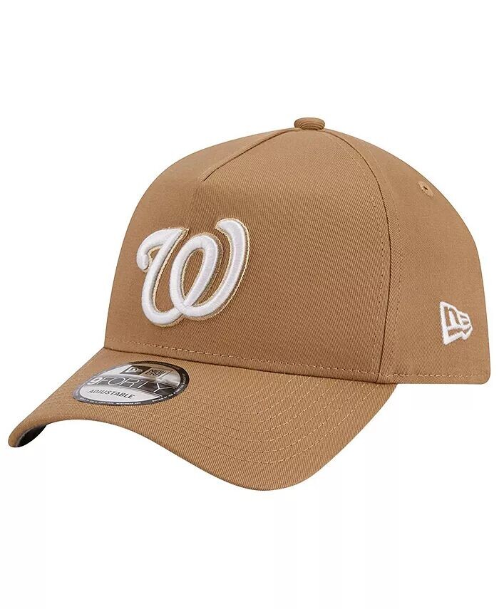 Мужская регулируемая кепка цвета хаки Washington Nationals A-Frame 9FORTY New Era, бежевый
Мужская регулируемая кепка цвета хаки Washington Nationals A-Frame 9FORTY New Era, бежевый