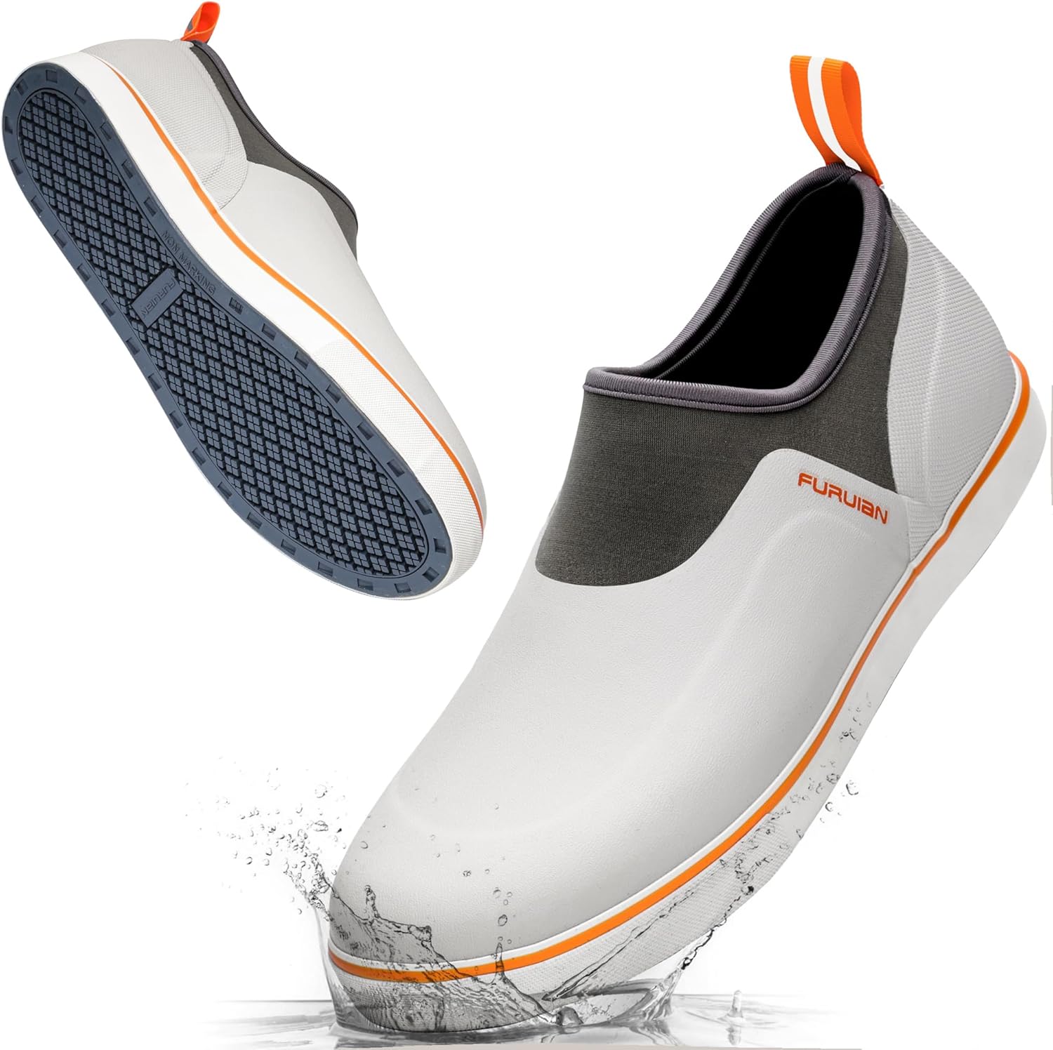 Водонепроницаемые короткие резиновые ботинки Furuian для мужчин, легкие туфли для палубы, непромокаемые рыболовные ботинки с противоскользящей подошвой для рыбалки, садоводства и прогулок по грязи на улице, серый
Водонепроницаемые короткие резиновые ботинки Furuian для мужчин, легкие туфли для палубы, непромокаемые рыболовные ботинки с противоскользящей подошвой для рыбалки, садоводства и прогулок по грязи на улице, серый