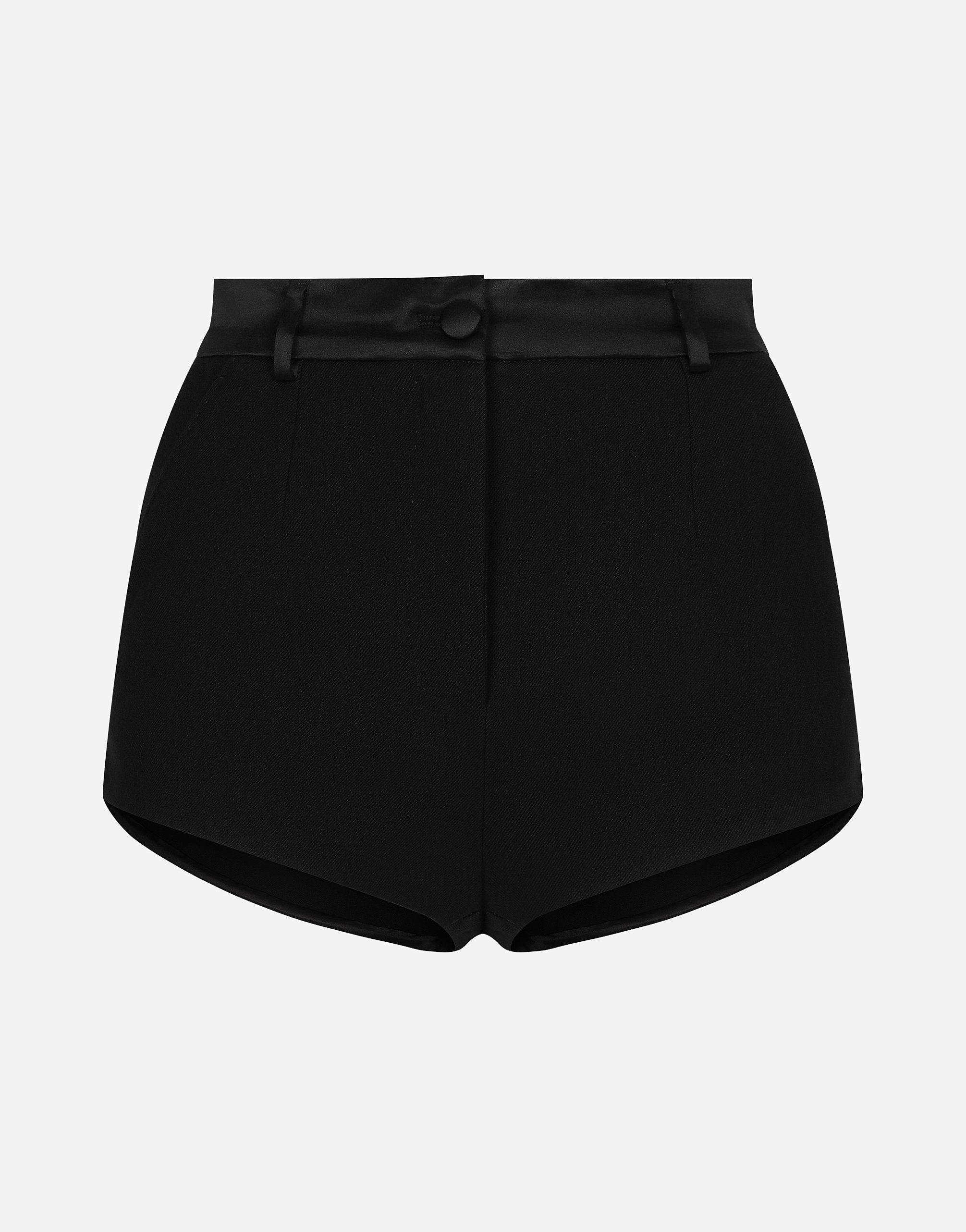 Трусы-танга с завышенной талией из эластичной шерсти в стиле смокинга Dolce & Gabbana, черный
Трусы-танга с завышенной талией из эластичной шерсти в стиле смокинга Dolce & Gabbana, черный