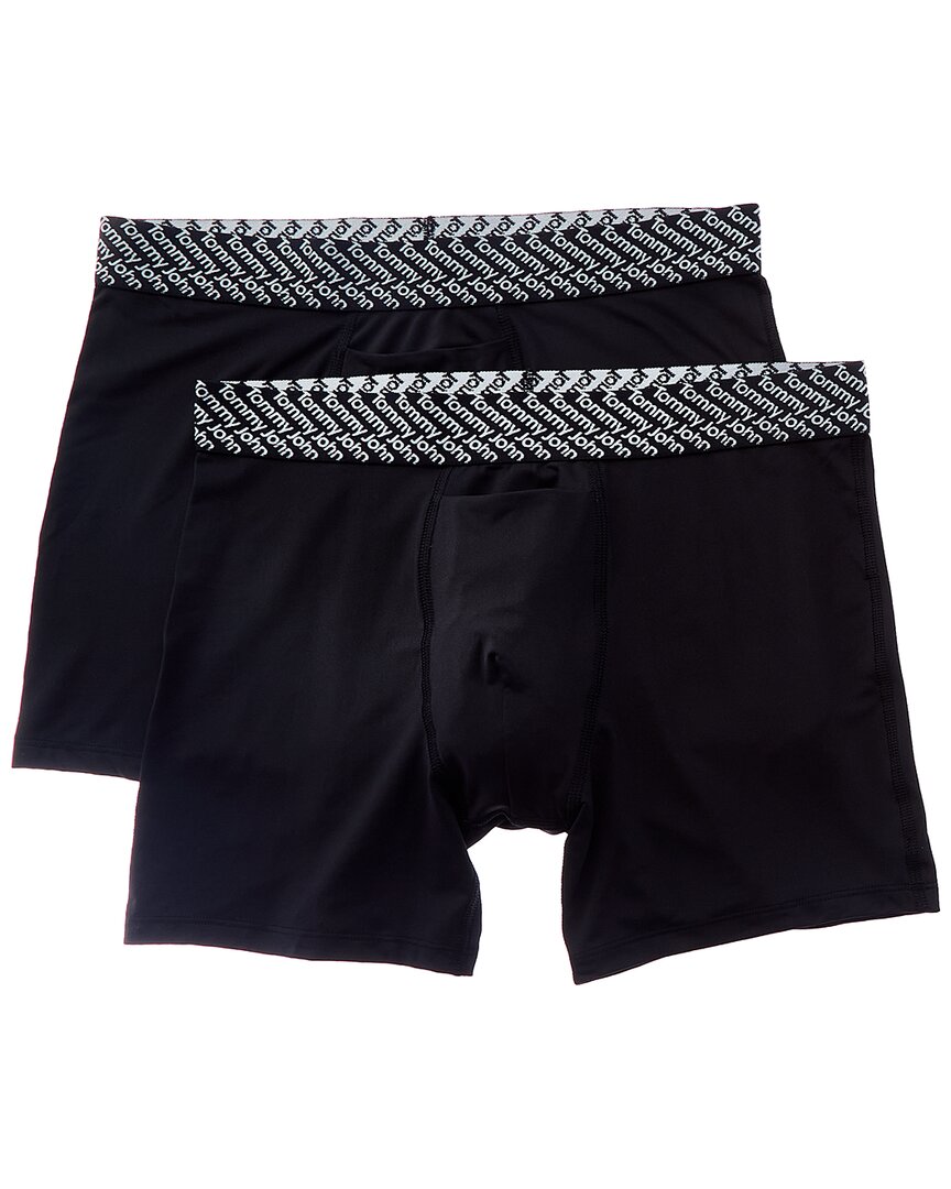 Tommy John 2pk Performance Basics Боксеры Трусы, черный
Tommy John 2pk Performance Basics Боксеры Трусы, черный