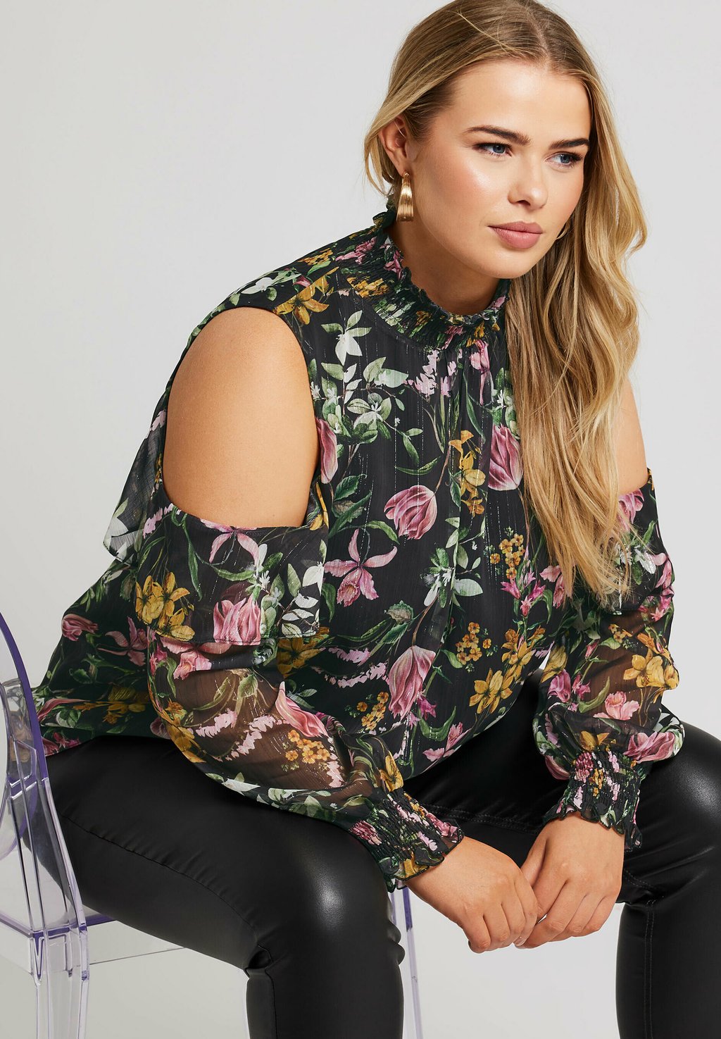 Блуза Yours Clothing, черный
Блуза Yours Clothing, черный