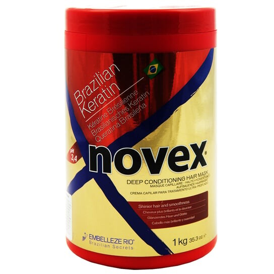 Профессиональная питательная маска для волос с кератином, 1 кг Novex, Brazil Keratin Mask
Профессиональная питательная маска для волос с кератином, 1 кг Novex, Brazil Keratin Mask