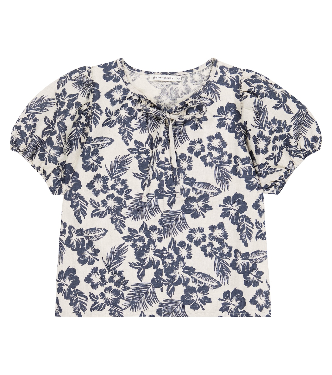 Блузка из льна и хлопка цвета гибискуса The New Society, Hibiscus Girl
Блузка из льна и хлопка цвета гибискуса The New Society, Hibiscus Girl