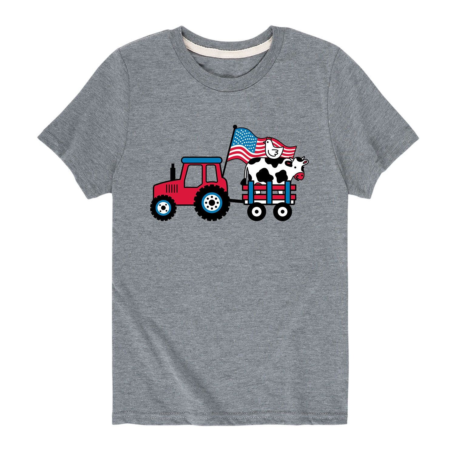 Футболка с рисунком трактора Americana для мальчиков 8–20 лет Licensed Character
Футболка с рисунком трактора Americana для мальчиков 8–20 лет Licensed Character