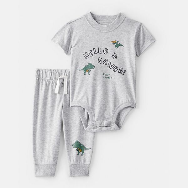 Боди и штанишки Baby carter’s с динозаврами Carter'S
Боди и штанишки Baby carter’s с динозаврами Carter'S