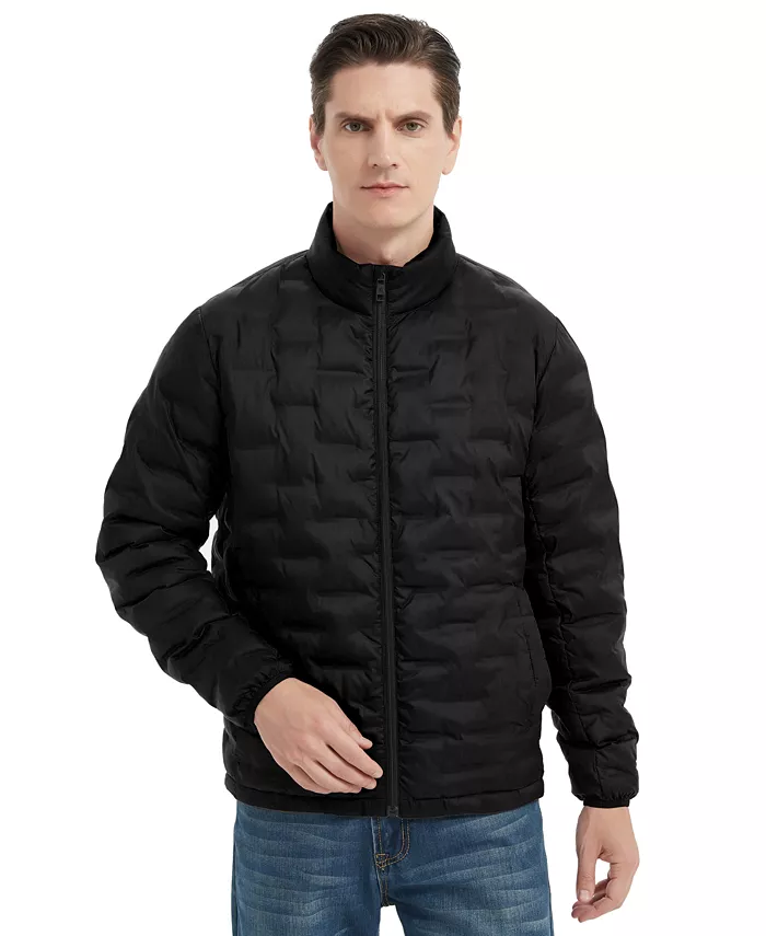 Мужская куртка с воротником стойкой легкая утепленная с кубическим узором Hawke & Co., серый
Мужская куртка с воротником стойкой легкая утепленная с кубическим узором Hawke & Co., серый