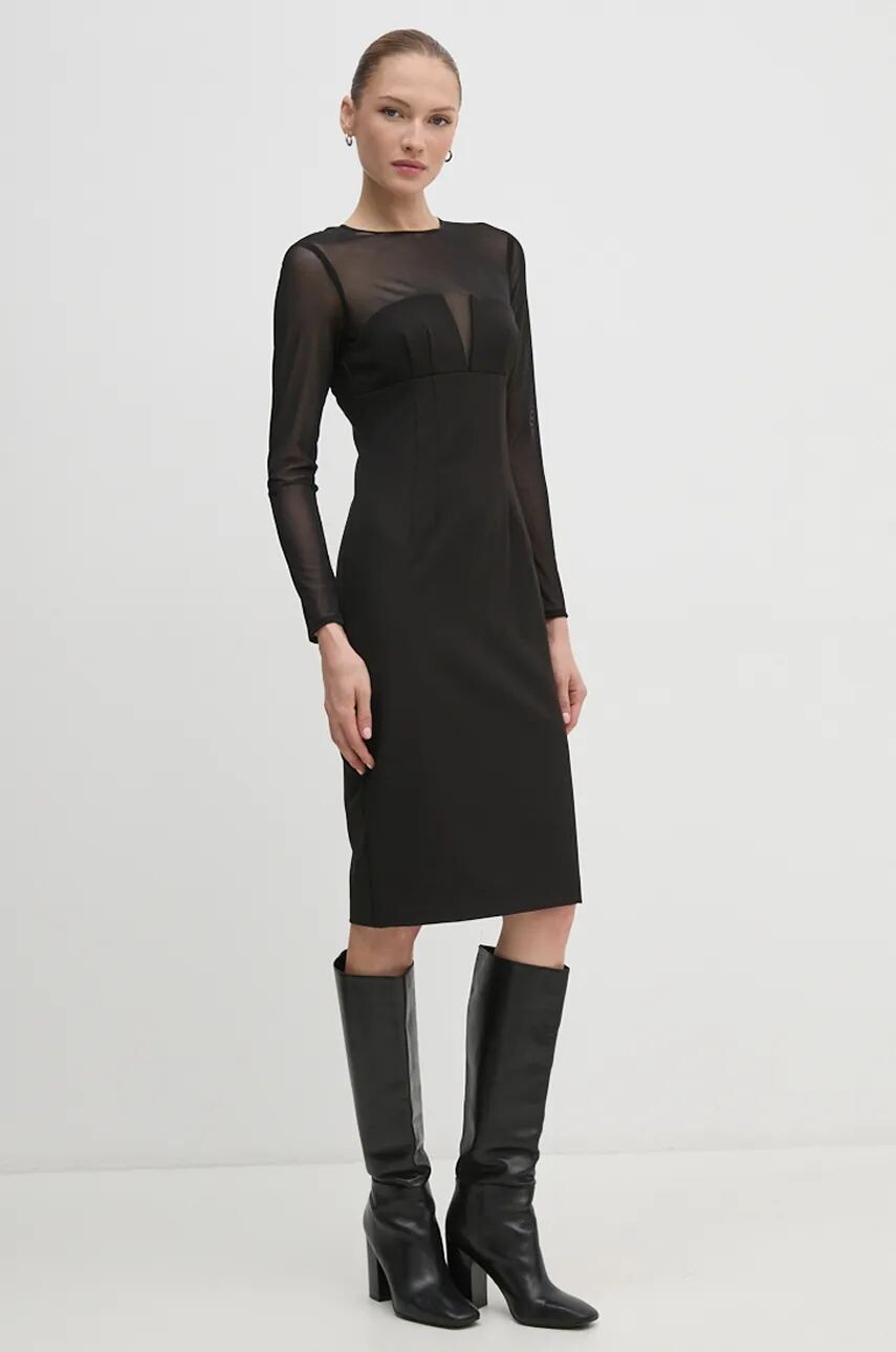 Платье Sandro Ferrone vestito, черный
Платье Sandro Ferrone vestito, черный