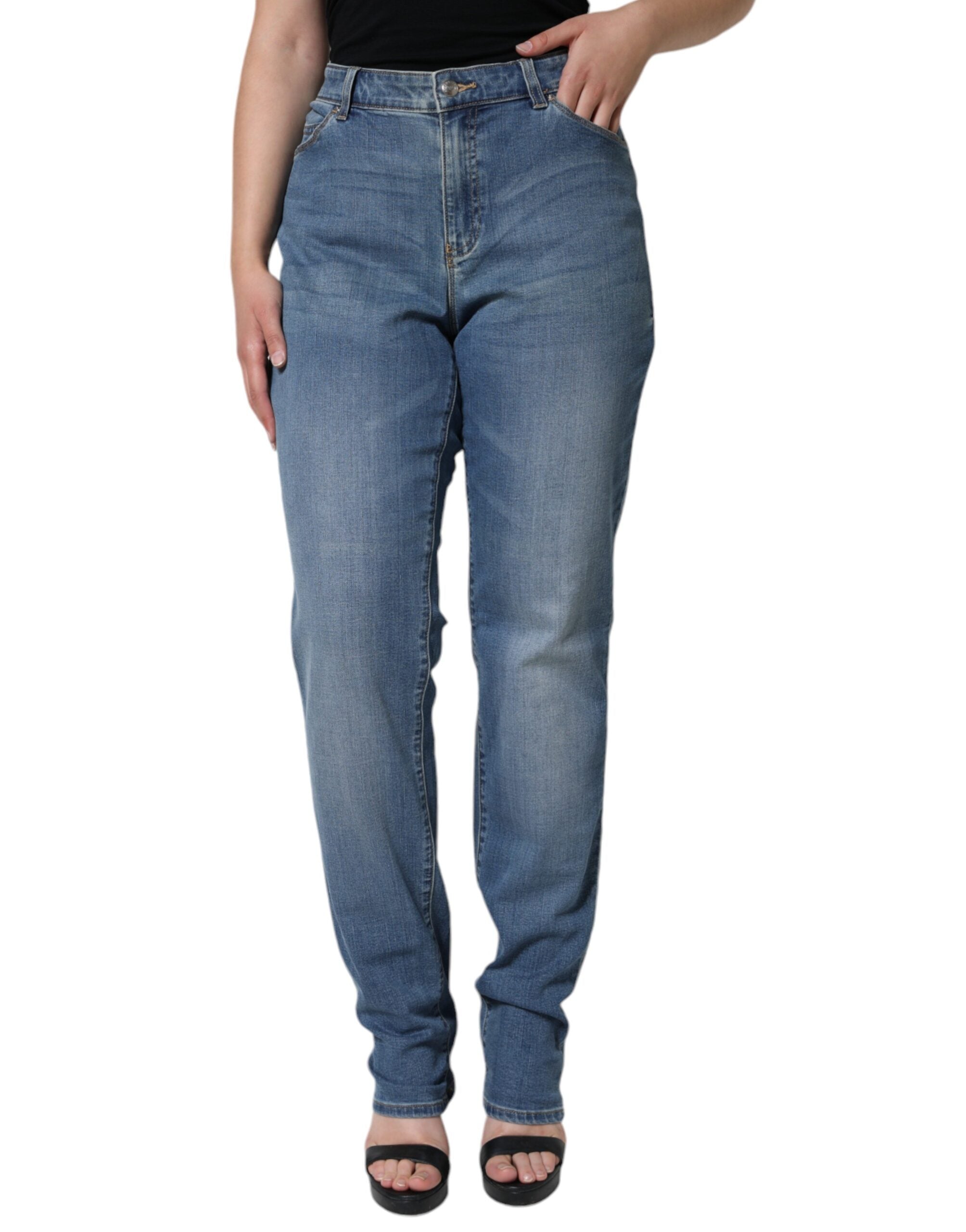 Женские джинсы Emporio Armani Washed с высокой талией Skinny Women (бывшие в употреблении), синий
Женские джинсы Emporio Armani Washed с высокой талией Skinny Women (бывшие в употреблении), синий
