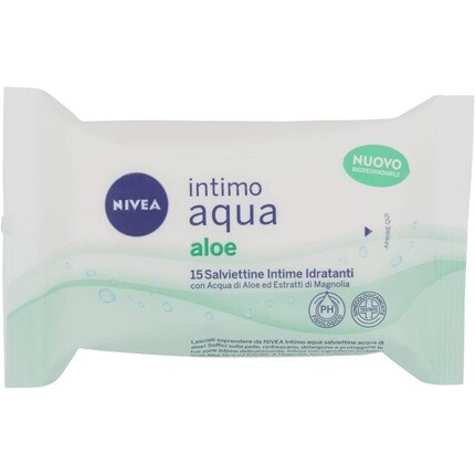 Intimo Aqua Увлажняющие салфетки для интимной гигиены с алоэ, Nivea
Intimo Aqua Увлажняющие салфетки для интимной гигиены с алоэ, Nivea