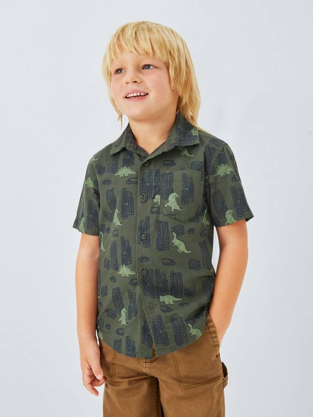 Футболка с коротким рукавом Dinosaur City John Lewis, Thyme
Футболка с коротким рукавом Dinosaur City John Lewis, Thyme