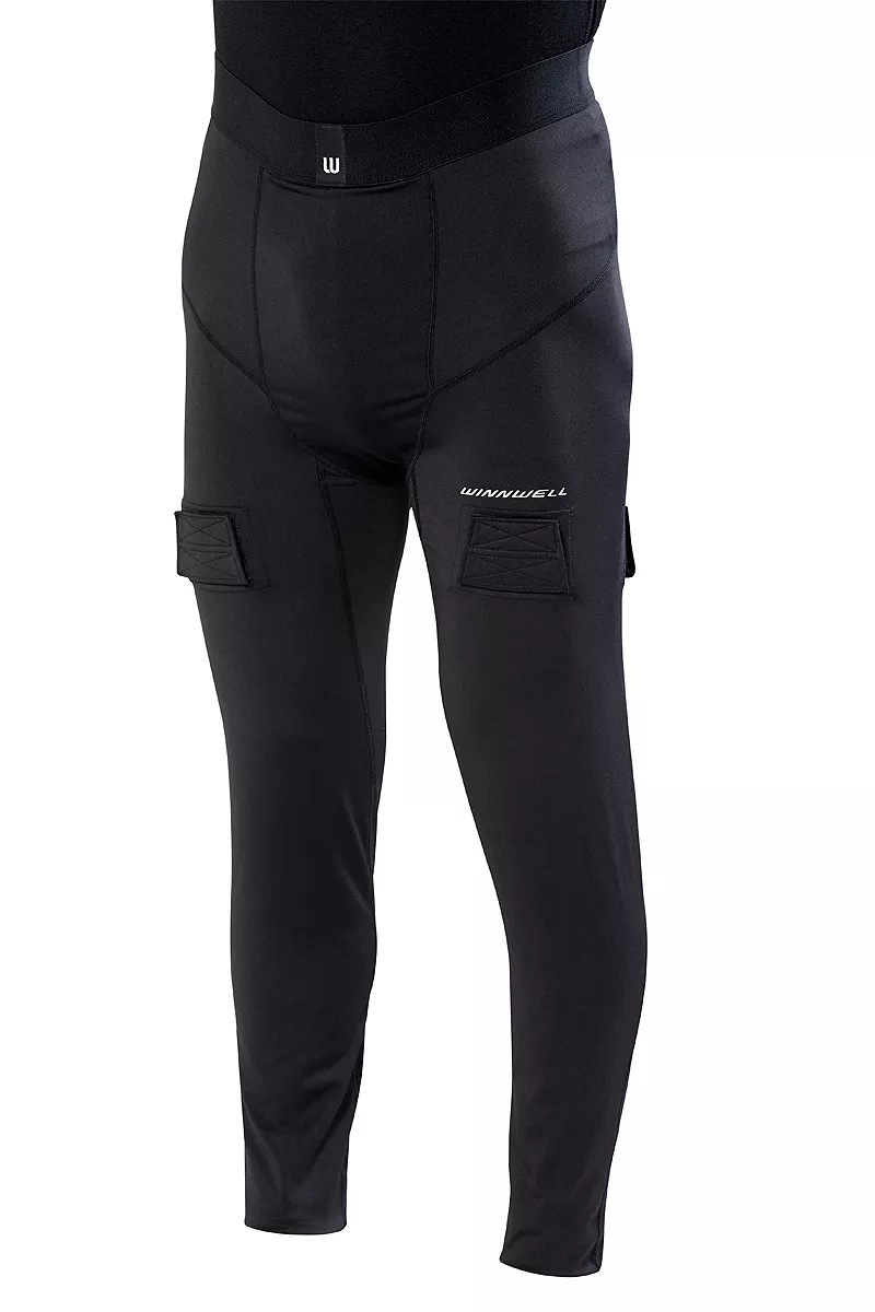 Компрессионные брюки Winnwell Senior Jock, черный 
Компрессионные брюки Winnwell Senior Jock, черный