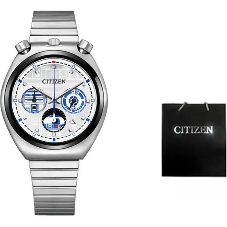 CITIZEN Часы Star Wars Quartz Movement Stainless Steel Strap Watch Unisex Silver Dial
CITIZEN Часы Star Wars Quartz Movement Stainless Steel Strap Watch Unisex Silver Dial