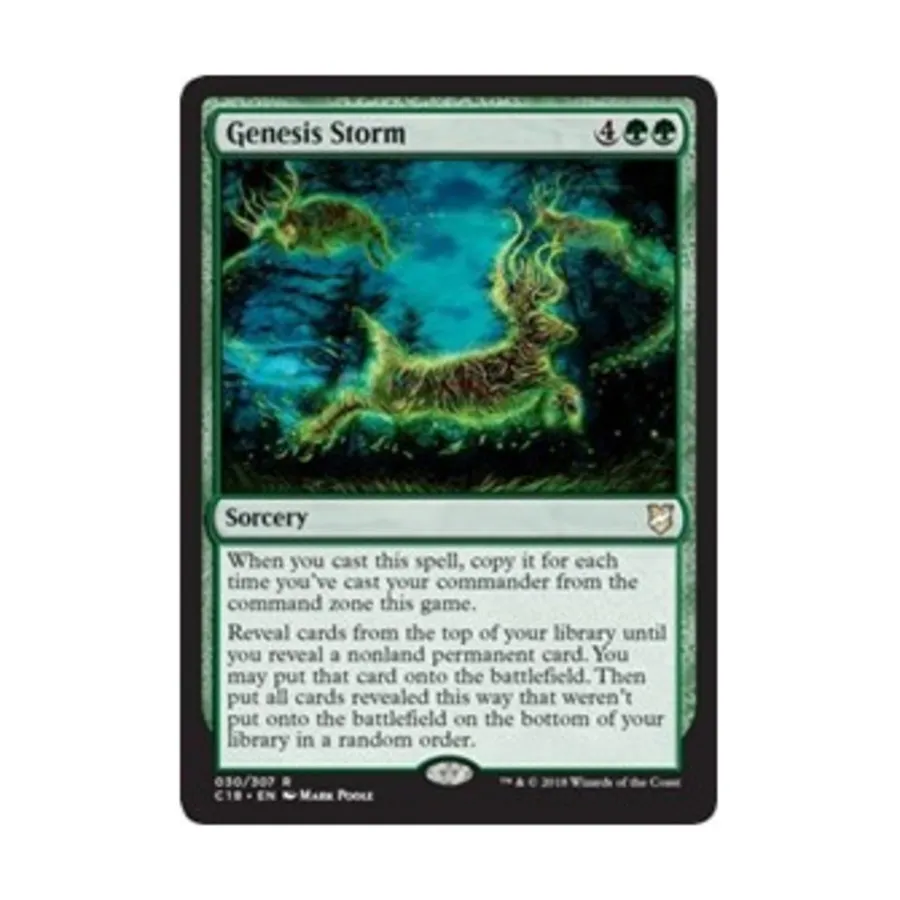 CCG Генезис Шторм (клавиша R), MTG - Commander 2018
CCG Генезис Шторм (клавиша R), MTG - Commander 2018