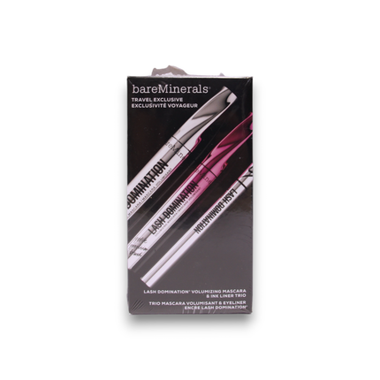 Эксклюзивный набор для путешествий с тушью для ресниц Lash Domination Volumizing Mascara Intense Black 8,5 мл, тушью для ресниц Lash Domination Volumizing Mascara Black 8,5 мл и гелевым карандашом Lash Domination Bareminerals
Эксклюзивный набор для путешествий с тушью для ресниц Lash Domination Volumizing Mascara Intense Black 8,5 мл, тушью для ресниц Lash Domination Volumizing Mascara Black 8,5 мл и гелевым карандашом Lash Domination Bareminerals