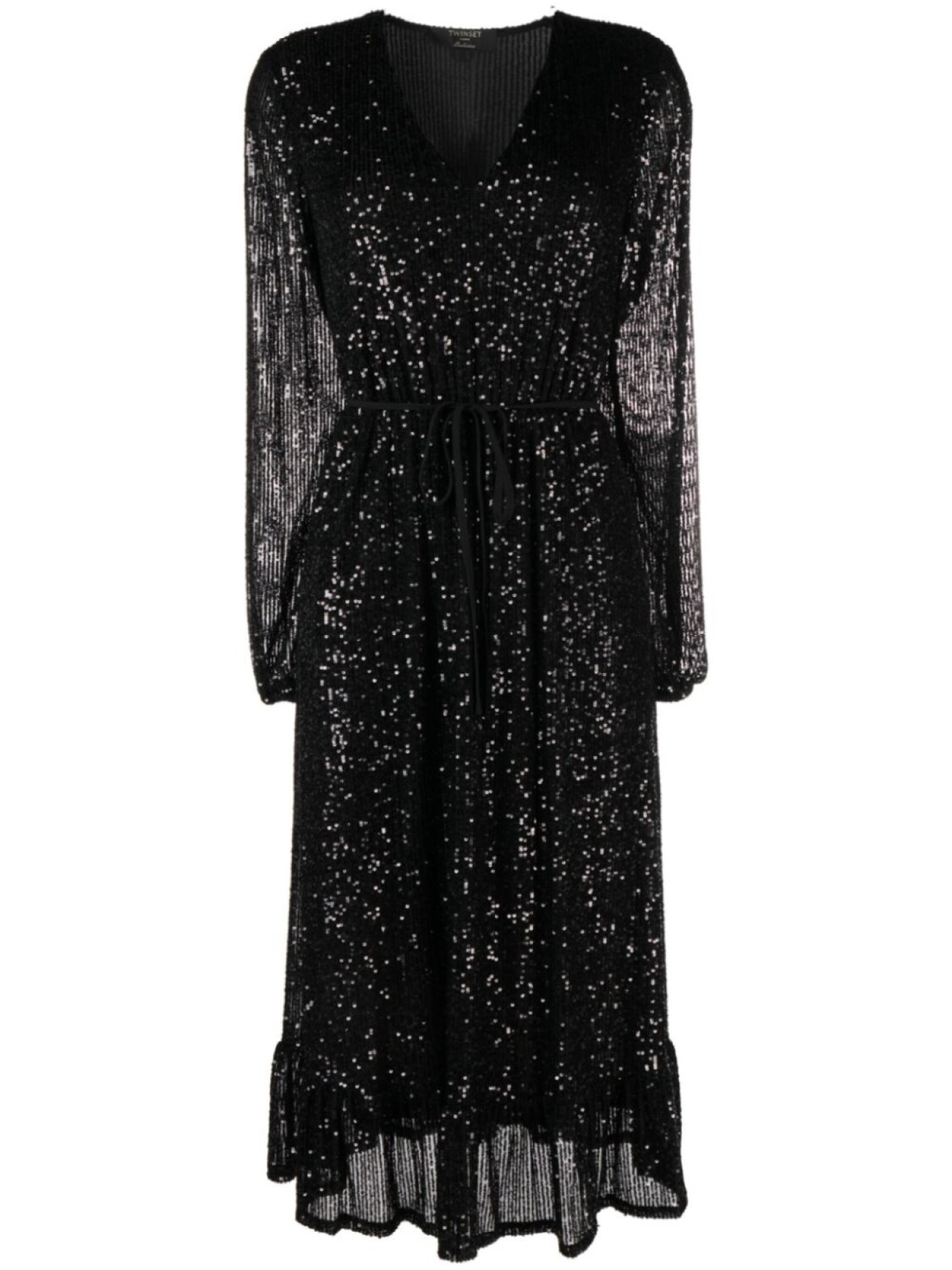 TWINSET платье миди с пайетками, черный
TWINSET платье миди с пайетками, черный