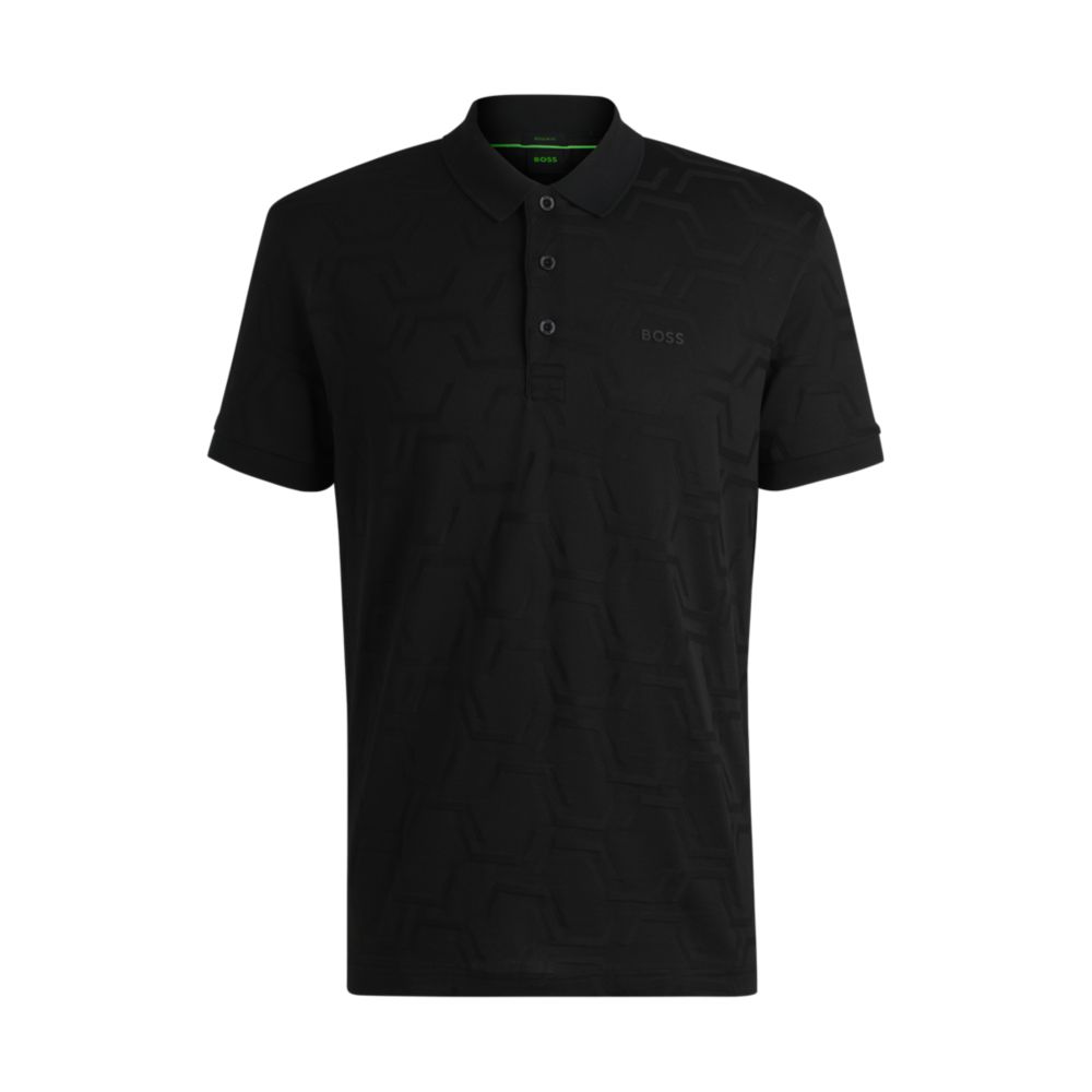 Рубашка поло Paddy свободного кроя из стеганого мерсеризованного хлопка BOSS, черный
Рубашка поло Paddy свободного кроя из стеганого мерсеризованного хлопка BOSS, черный
